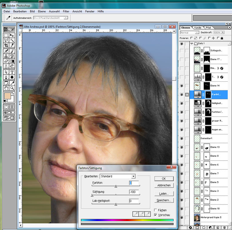 Portrait pro aging